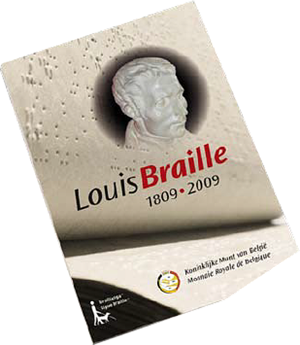 2 Euro Belgien 2009 200.Geburtstag von Louis Braille