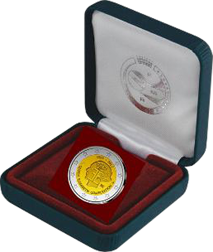 2 Euro Belgien 2012 75 Jahre Königin Elisabeth Musikwettbewerb