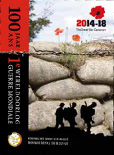 2 Euro Belgien 2014 100 Jahre Erster Weltkrieg