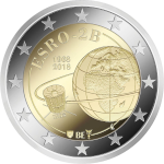 2 Euro 2 2018 50 Jahre europäischer Satellit ESRO 2B (Iris 2)