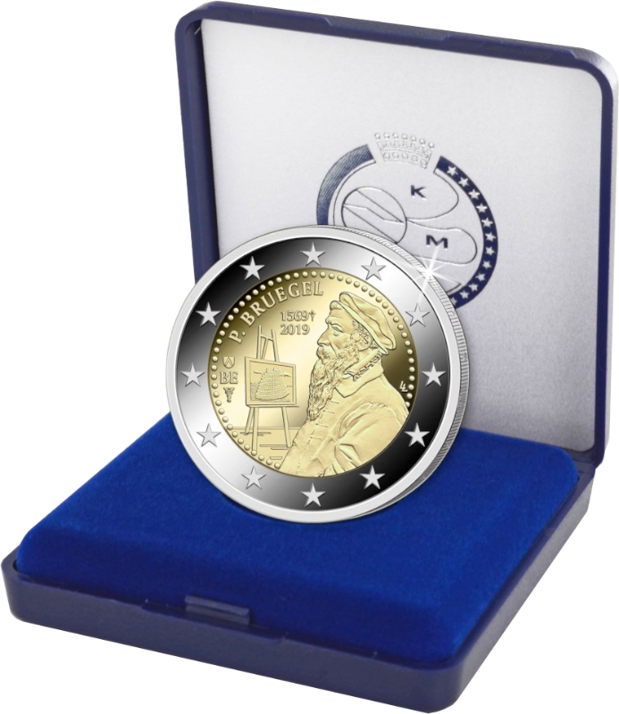 2 Euro Belgien 2019 450. Todestag von Pieter Bruegel dem Älteren