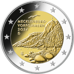 2 Euro 4 2024 Mecklenburg-Vorpommern - Königsstuhl