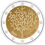 2 Euro 5 2020 100 Jahre Friedensvertrag von Tartu