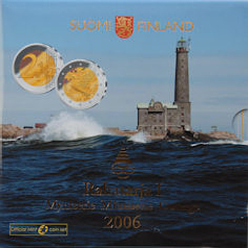 2 Euro Finnland 2006 KMS Finnland 2006 ST I - Finnische Leuchttürme - Bengstkär