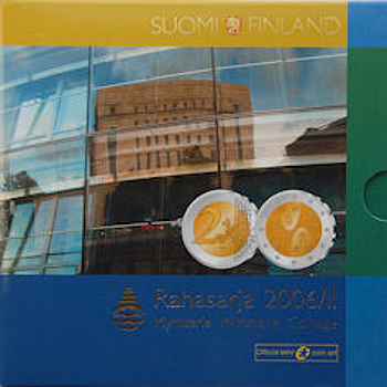 2 Euro Finnland 2006 KMS Finnland 2006 ST II - 100 Jahre Parlamentsreform