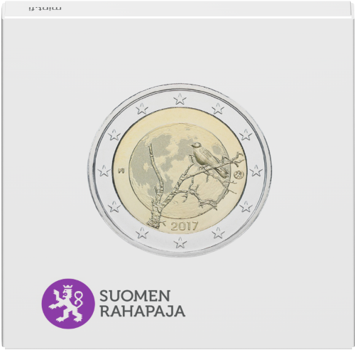 2 Euro Finnland 2017 Finnische Natur