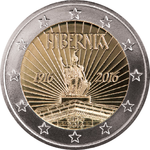 2 Euro Irland 2016 100 Jahre Osteraufstand 1916