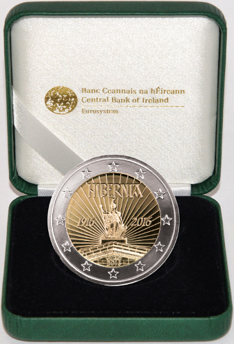 2 Euro Irland 2016 100 Jahre Osteraufstand 1916