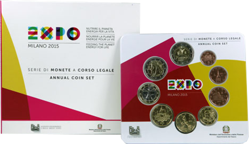 2 Euro Italien 2015 KMS Italien ST 2015 - Expo Milano