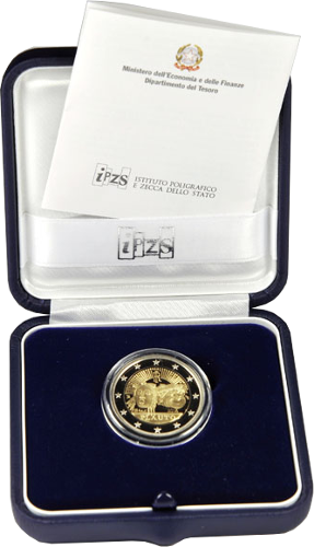 2 Euro Italien 2016 2200.Todesjahr von Plautus