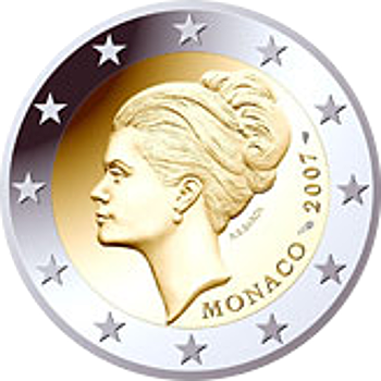 2 Euro Monaco 2007 25.Todestag von Fürstin Gracia Patricia
