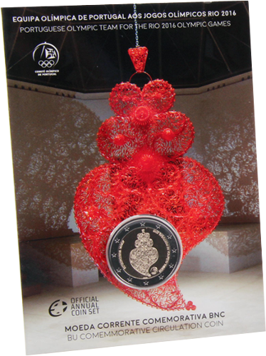 2 Euro Portugal 2016 Olympische Spiele 2016 in Rio de Janeiro