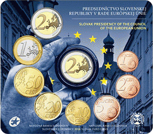 2 Euro Slowakei 2016 KMS Slowakei 2016 ST