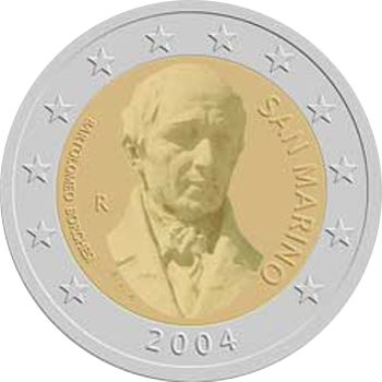 2 Euro San Marino 2004 Bartolomeo Borghesi