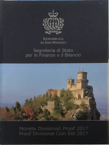 2 Euro San Marino 2017 KMS San Marino 2017 PP