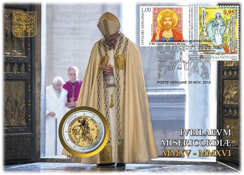 2 Euro Vatikanstadt 2016 Heiliges Jahr der Barmherzigkeit