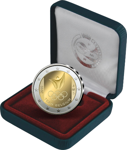 2 Euro Belgien 2016 Olypische Sommerspiele 2016 Rio de Janeiro