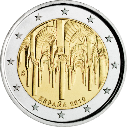 2 Euro Spanien 2010 Altstadt von Córdoba